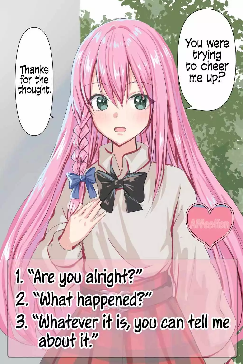 A Femboy Whose Affection Points Go Up Based on Your Choices - Chapter 47 - Page 1