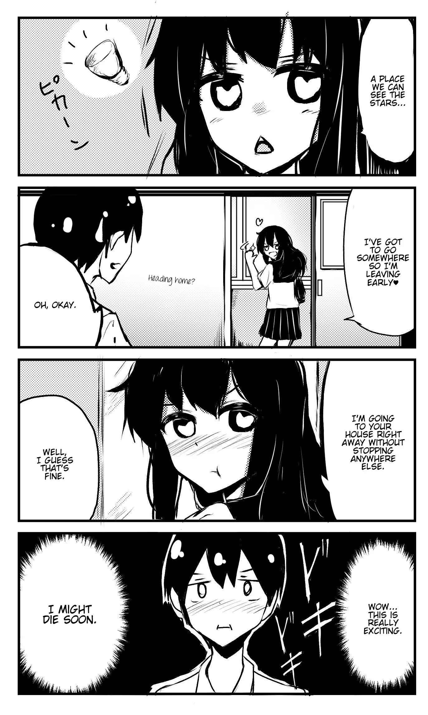 A Story About Wanting To Commit Suicide, But It's Scary So I Find A Yandere Girl To Kill Me, But It Doesn't Work - Chapter 41 - Page 1