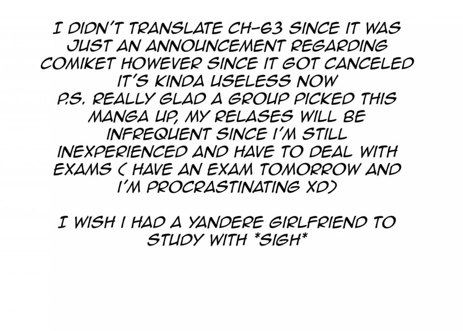 A Story About Wanting To Commit Suicide, But It's Scary So I Find A Yandere Girl To Kill Me, But It Doesn't Work - Chapter 64 - Page 4