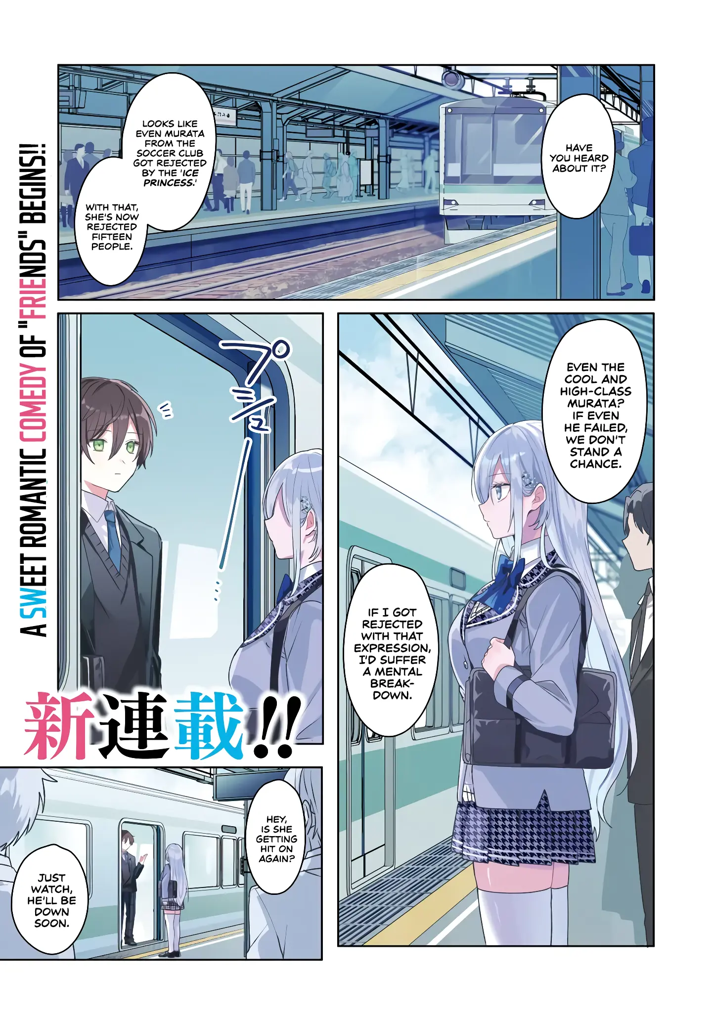 After I Save The Ice Princess From Another School From A Mol*ster, We Started As Friends - Chapter 1 - Page 2
