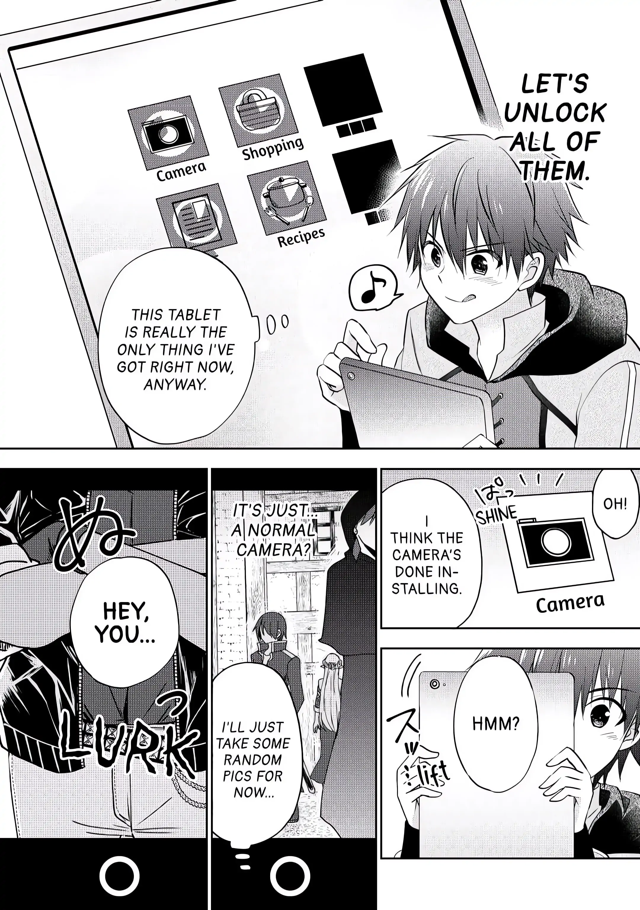 Cheating My Way Through a Different World With My Tablet to Live a Comfortable Life (Official) - Chapter 1 - Page 8
