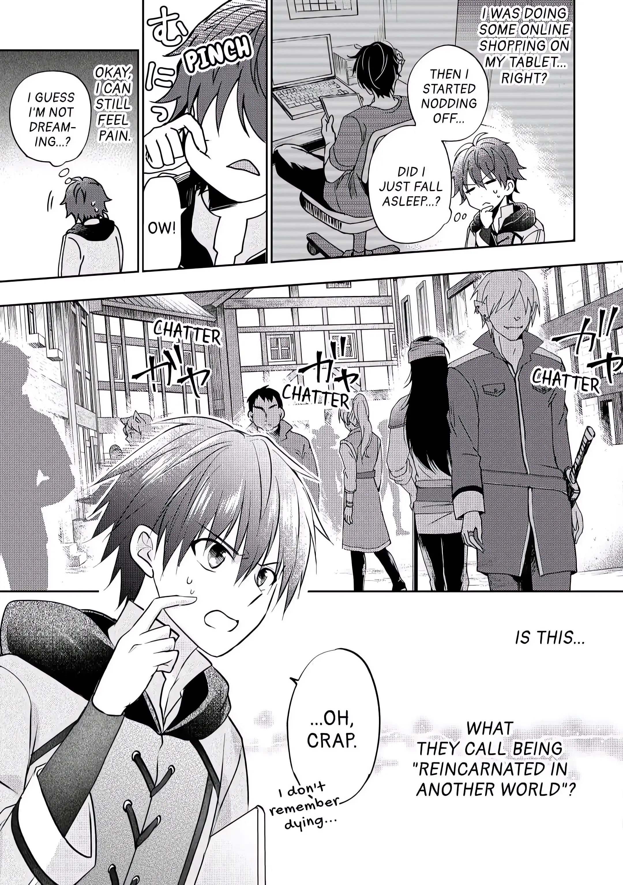 Cheating My Way Through a Different World With My Tablet to Live a Comfortable Life (Official) - Chapter 1 - Page 3