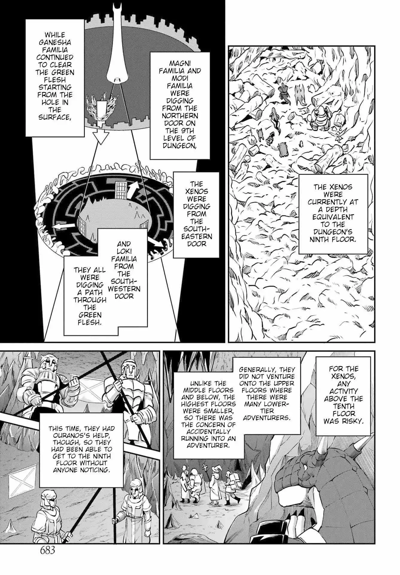 Dungeon ni Deai wo Motomeru no wa Machigatte Iru Darou ka Gaiden - Sword Oratoria - Chapter 113 - Page 25