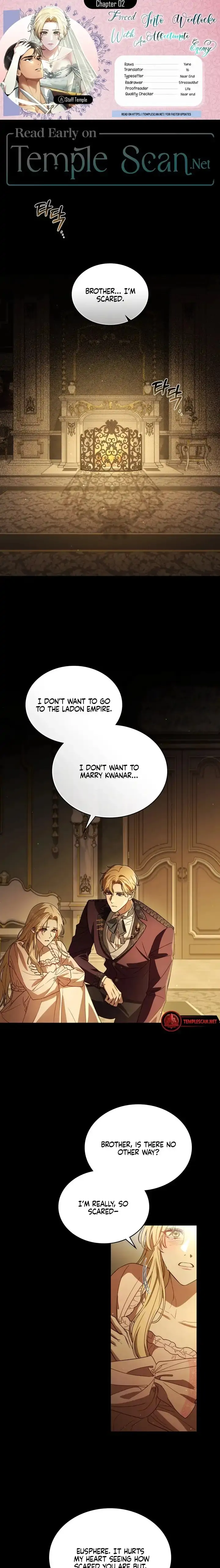 Forced Into Wedlock With An Affectionate Enemy - Chapter 2 - Page 1