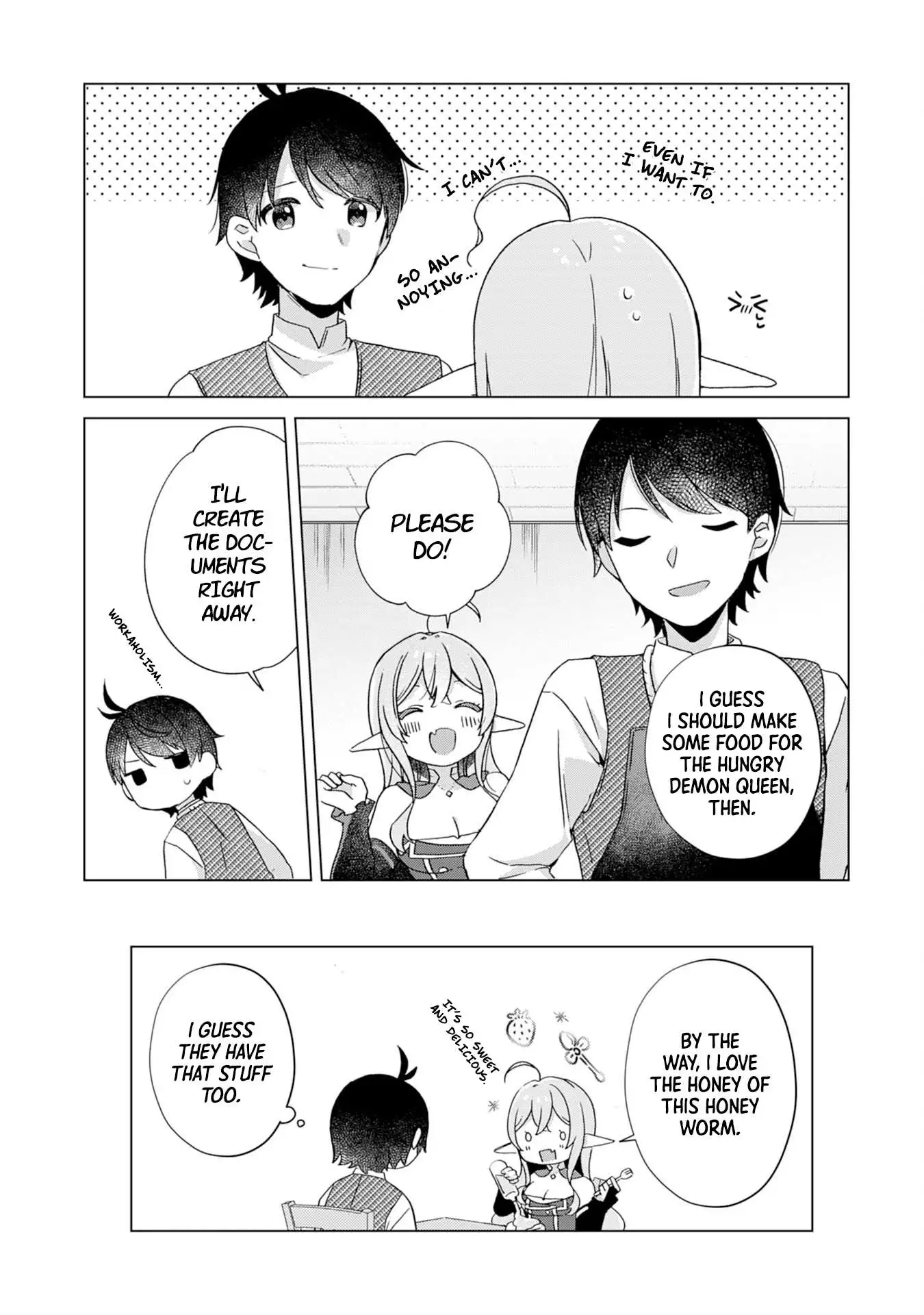 Hara Peko Mao To Horyo Yuusha! Mao Ga Ore No Heya Ni Meshi Wo Gui Ni Kurundaga - Chapter 4 - Page 10