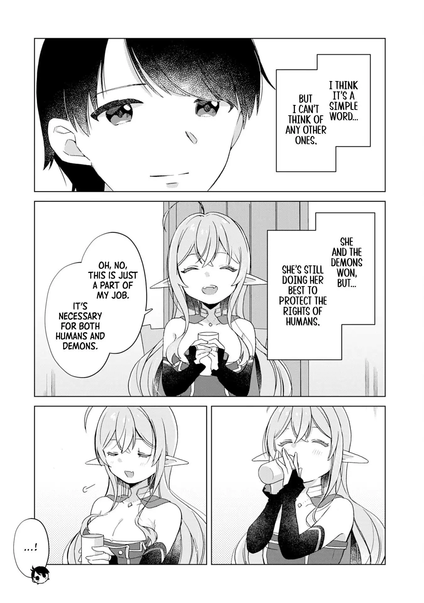Hara Peko Mao To Horyo Yuusha! Mao Ga Ore No Heya Ni Meshi Wo Gui Ni Kurundaga - Chapter 4 - Page 23