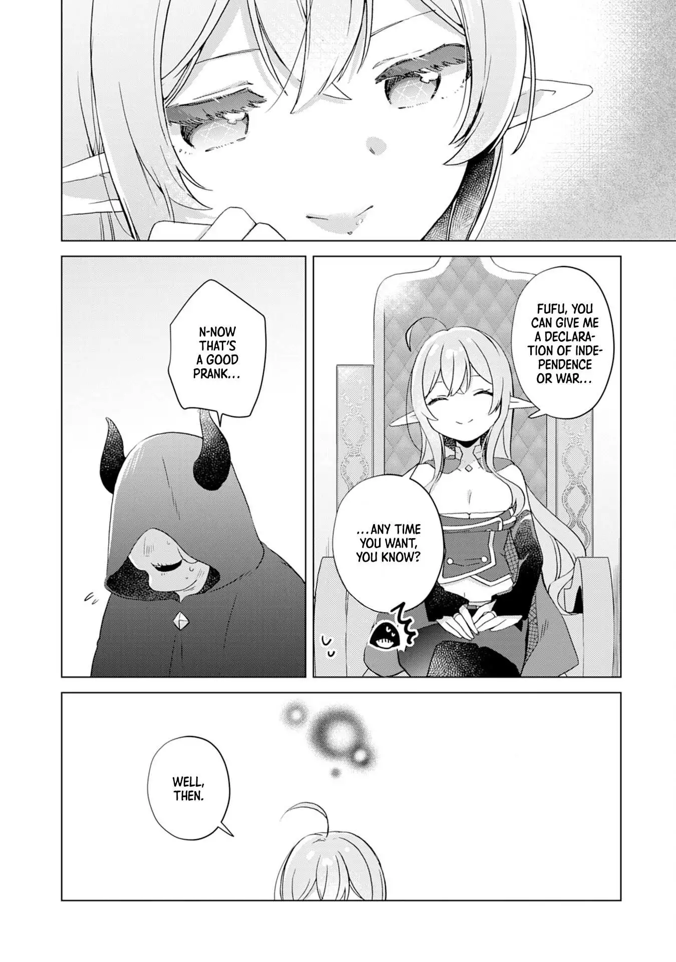 Hara Peko Mao To Horyo Yuusha! Mao Ga Ore No Heya Ni Meshi Wo Gui Ni Kurundaga - Chapter 4 - Page 16