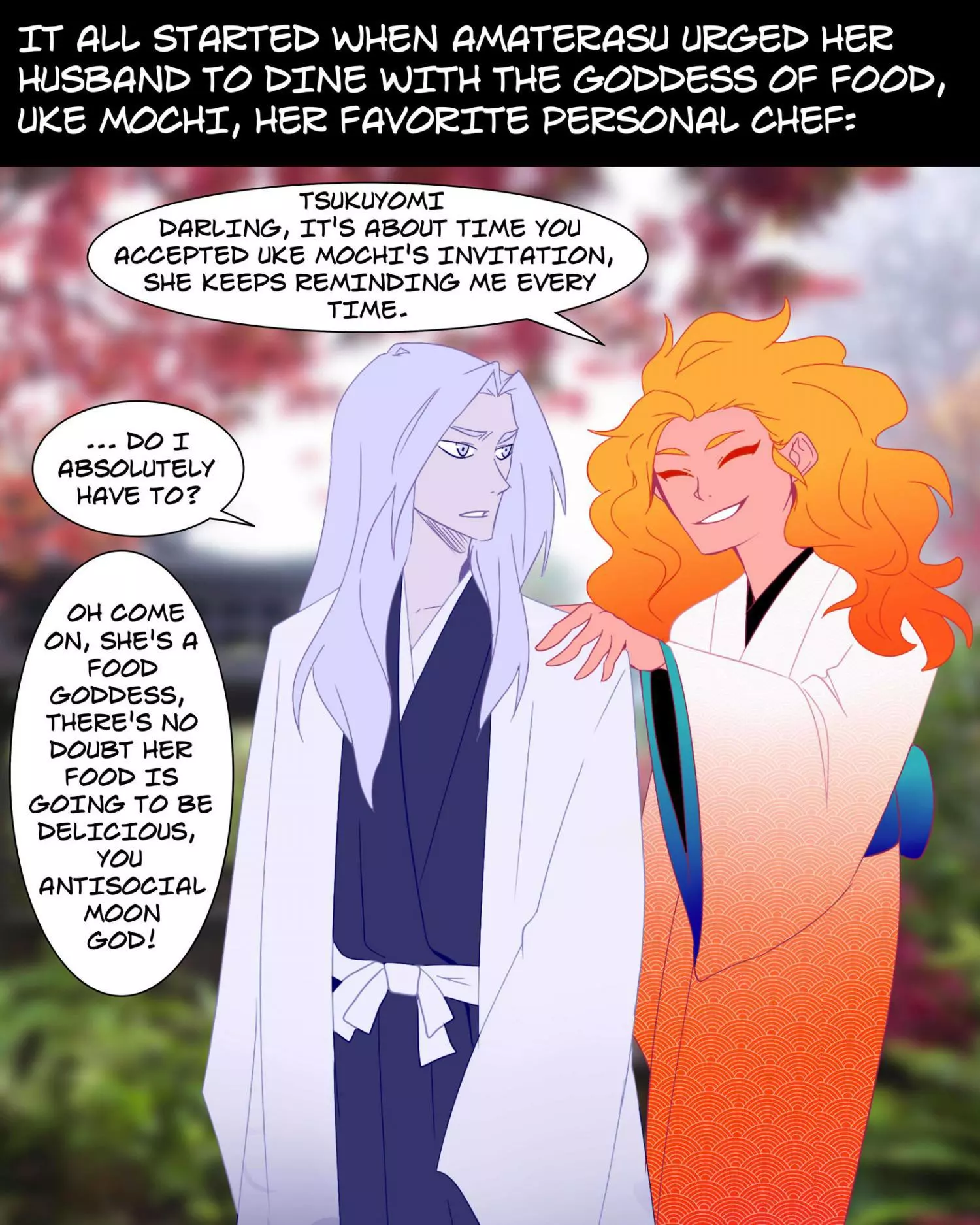 How the Sun separated from the Moon according to Japanese Mythology - Chapter 1 - Page 2
