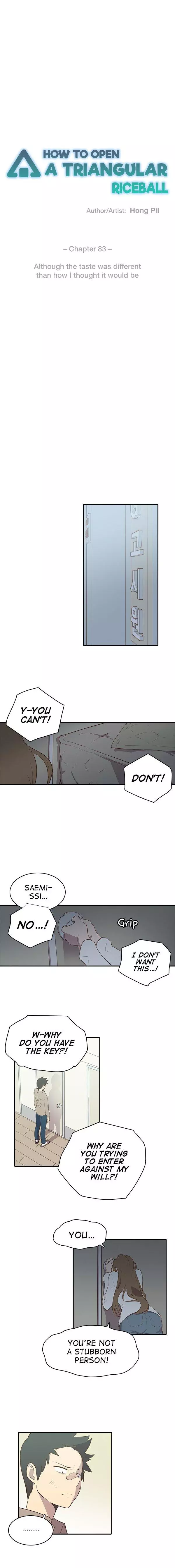 How to Open a Triangular Riceball - Chapter 83 - Page 2