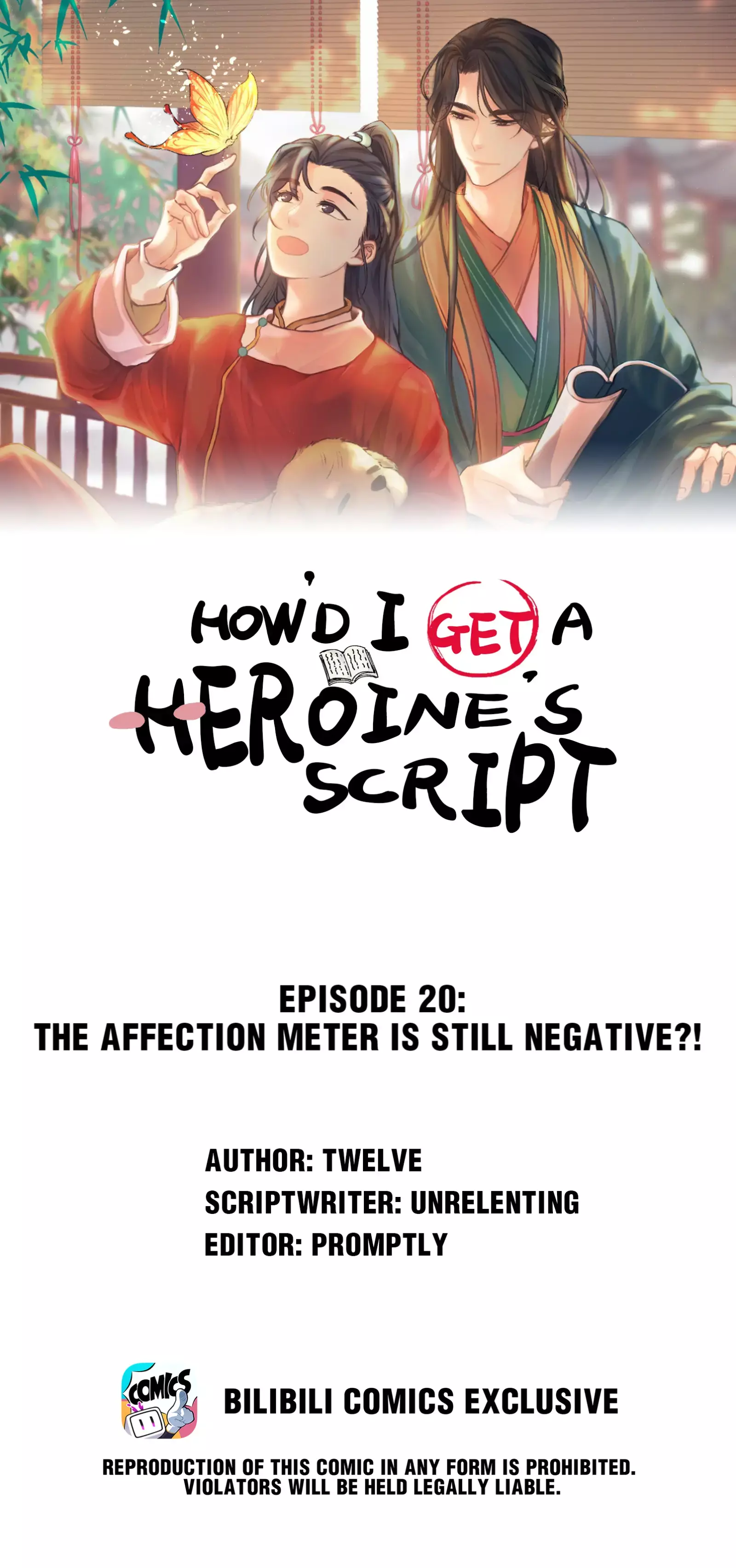 How’d I Get a Heroine’s Script? (Official) - Chapter 20 - Page 1