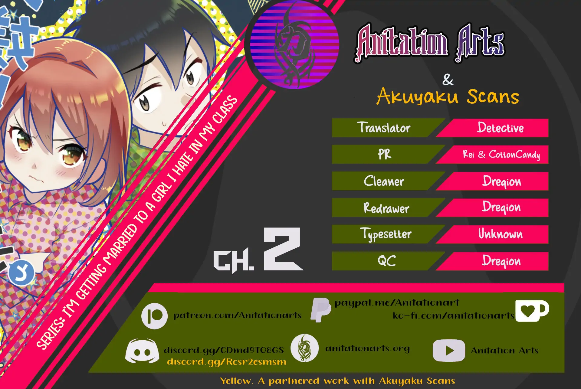 I ended up marrying a girl I hate in my class - Chapter 2 - Page 3