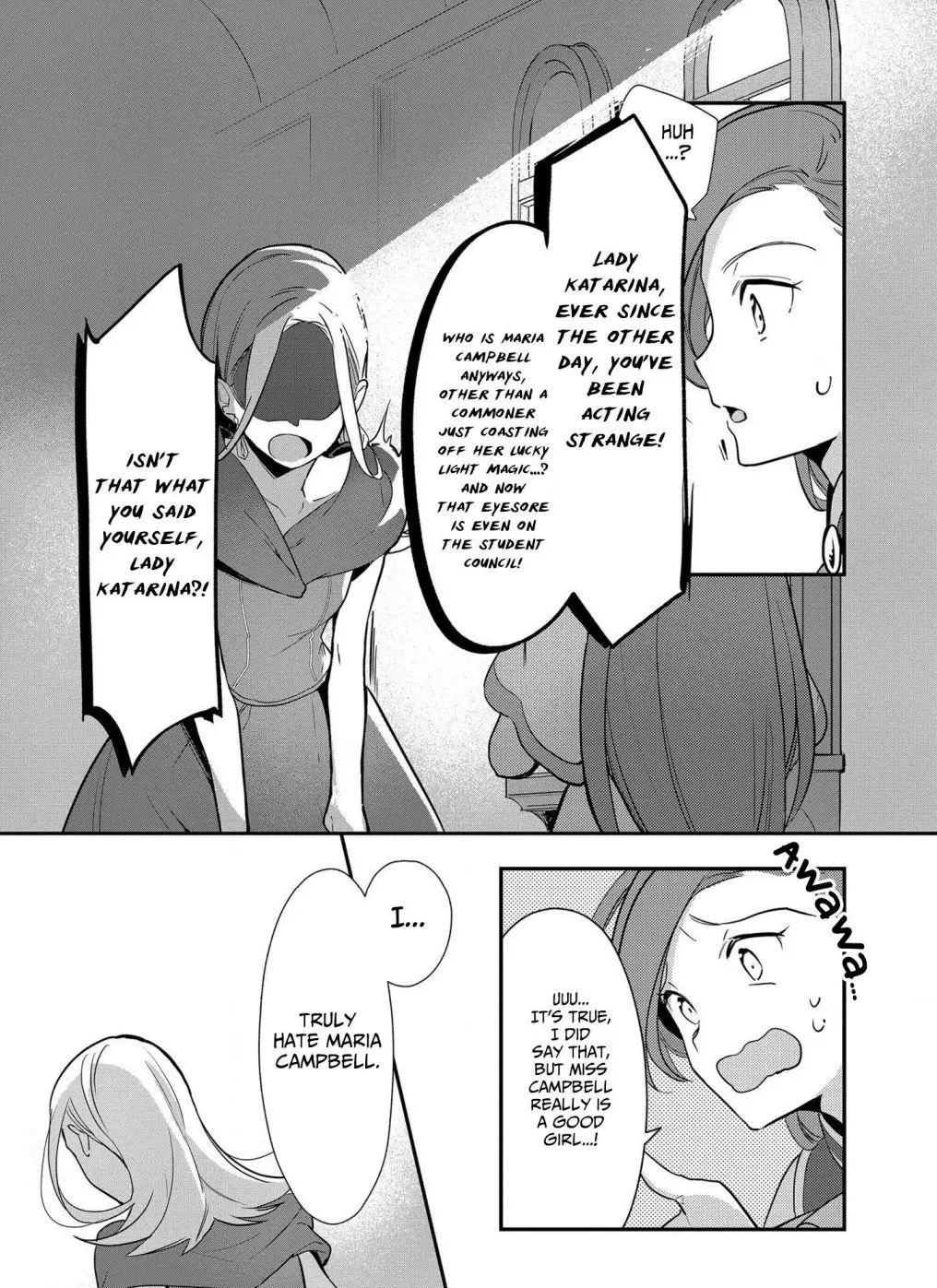 I Reincarnated into an Otome Game as a Villainess With Only Destruction Flags... In a Dire Situation!? Verge of Destruction Arc - Chapter 3 - Page 11