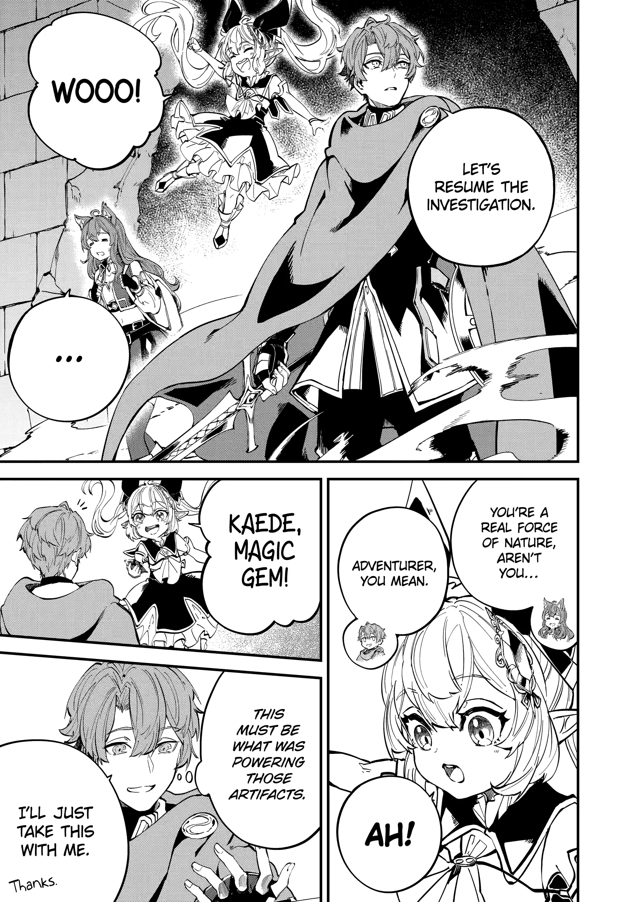 I Think I'll Cheat to Become a Spellsword in Another World (Official) - Chapter 16 - Page 13