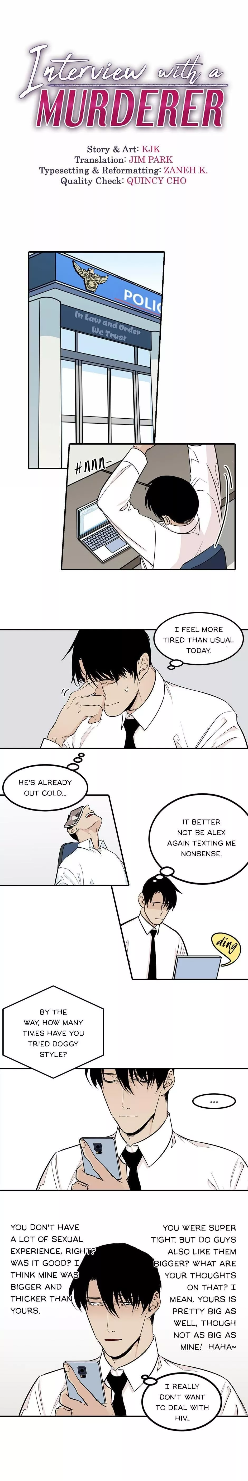 Interview with a Murderer - Chapter 7 - Page 1