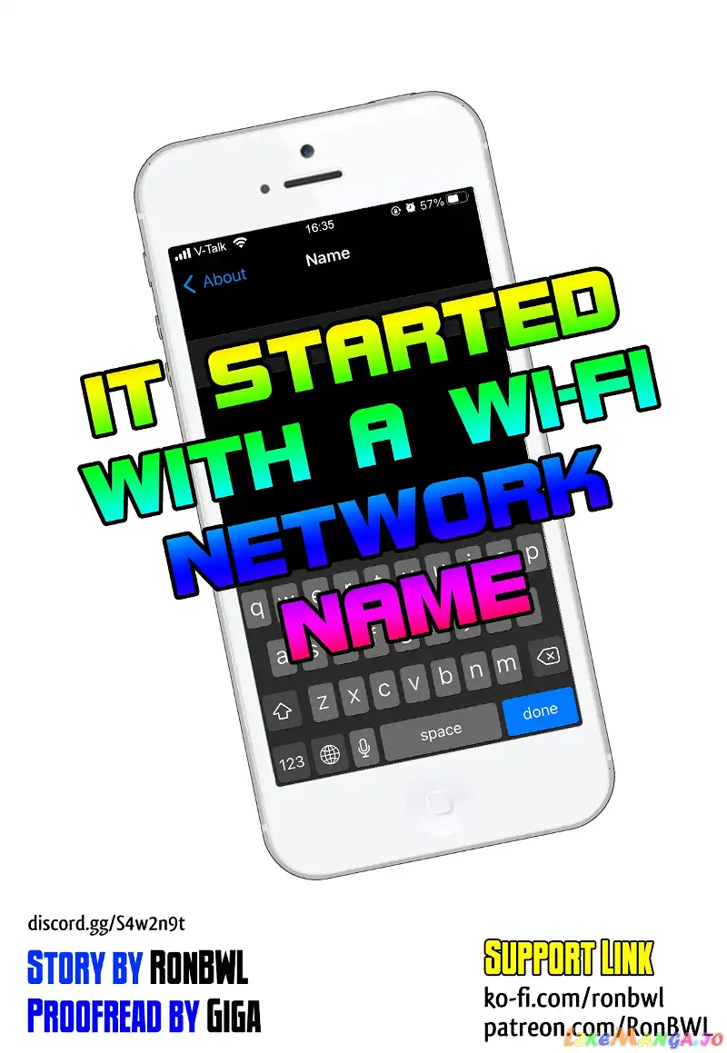 It Started With A Wi-Fi Network Name - Chapter 6 - Page 1
