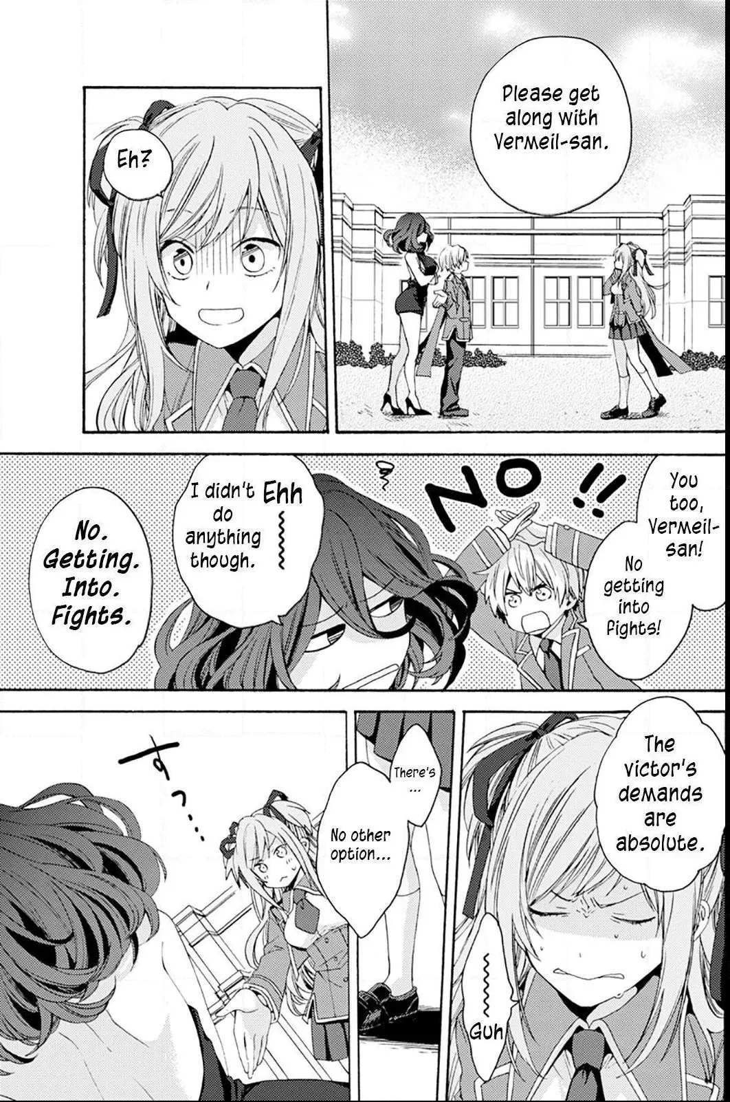 Kinsou no Vermeil ~Gakeppuchi Majutshi wa Saikyou no Yakusai to Mahou Sekai wo Tsukisusumu~ - Chapter 0 - Page 44