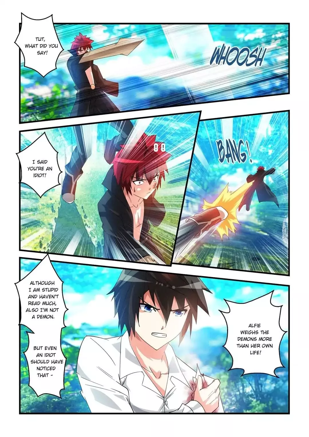 Mowang Yu Yongzhe Yu Sheng Jian Shendian ( Devil, Braves And Sacred Sword Palace ) - Chapter 28 - Page 10