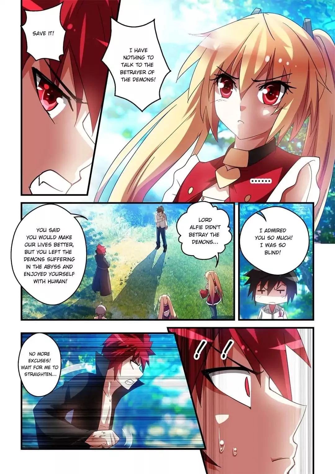 Mowang Yu Yongzhe Yu Sheng Jian Shendian ( Devil, Braves And Sacred Sword Palace ) - Chapter 28 - Page 8