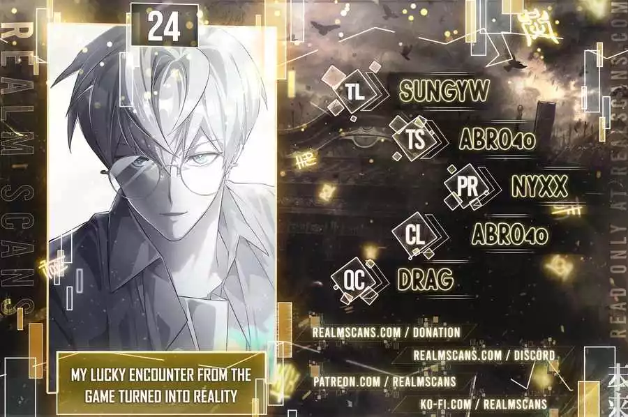My Lucky Encounter From The Game Turned Into Reality - Chapter 24 - Page 1