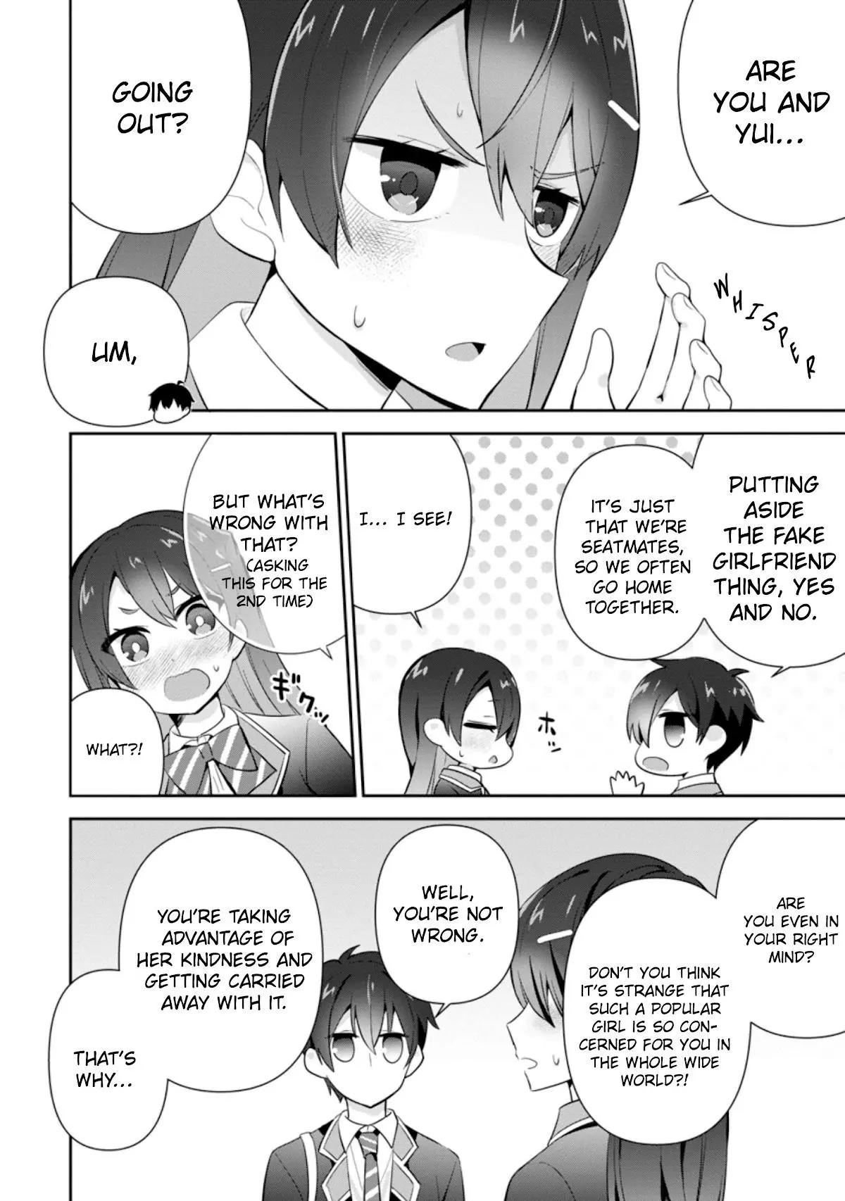 The Cute Girl Sitting Next to Me Is Trying to Make Me Fall in Love With Her as a Way to Ridicule Me, but the Tables Were Turned on Her Before She Knew It - Chapter 11 - Page 22