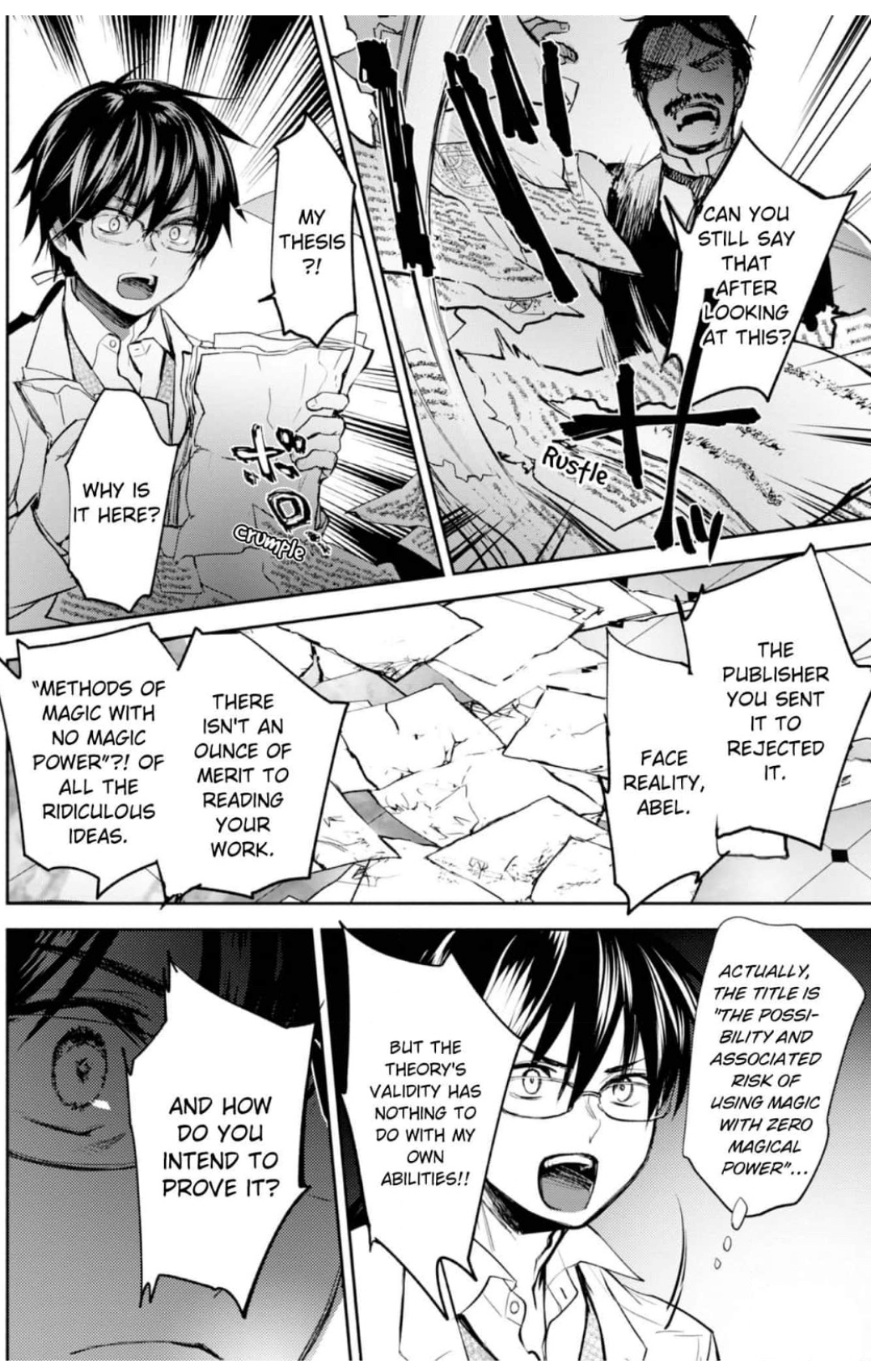 The Most Powerful Mage With Zero Magic Power: "I Told You Your Magic Theory Was Wrong, Didn’t I?"/Official - Chapter 1 - Page 26