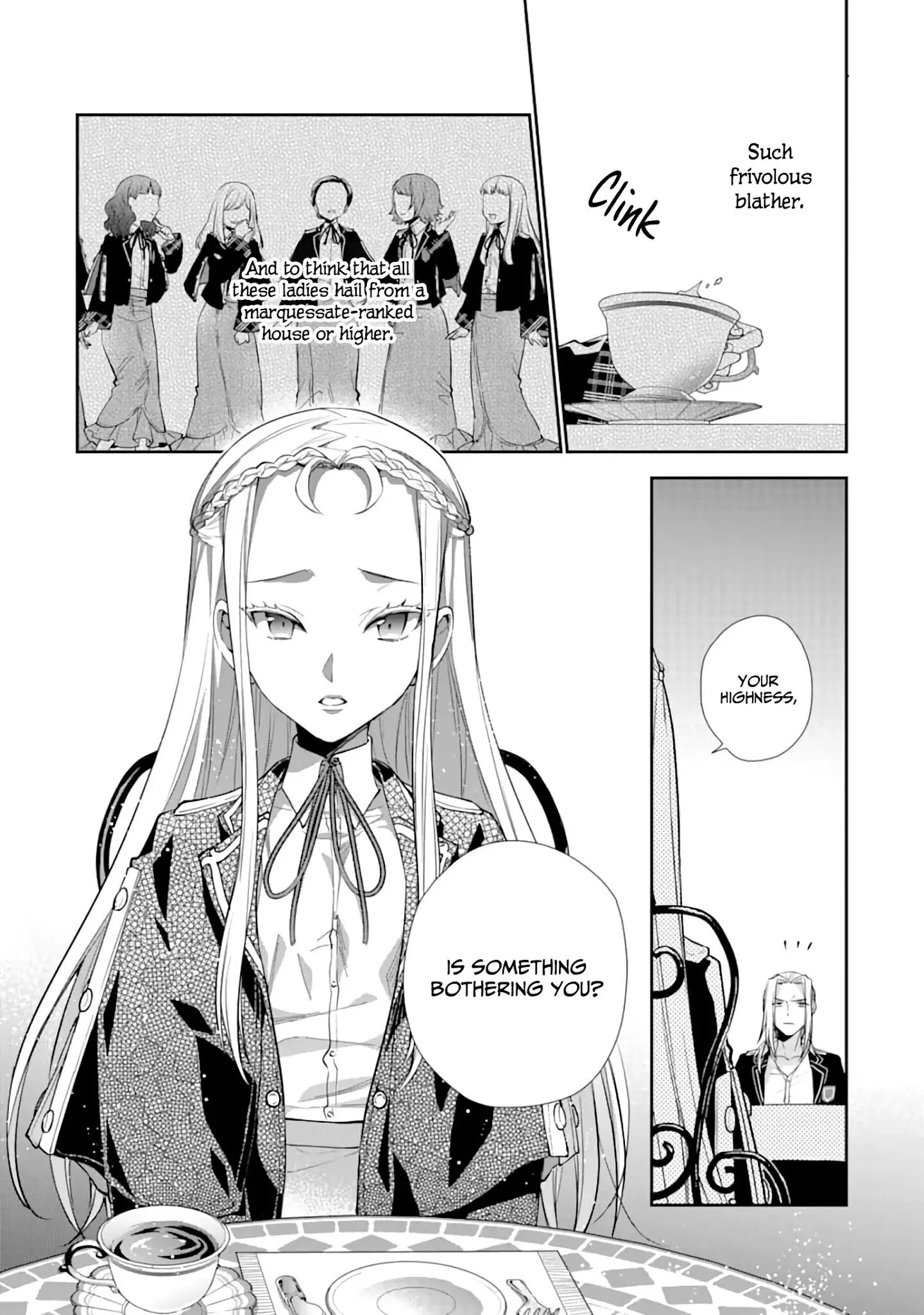The Noble Girl With a Crush on a Plain and Studious Guy Finds the Arrogant Prince to Be a Nuisance - Chapter 4 - Page 23