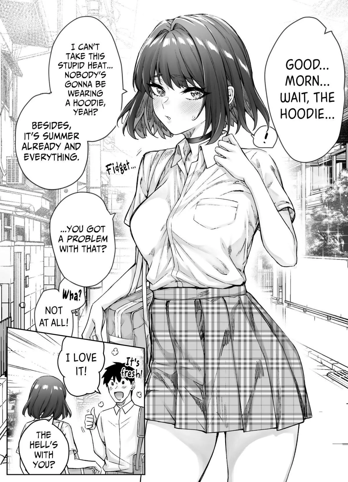 The Tsuntsuntsuntsuntsuntsun Tsuntsuntsuntsuntsundere Girl Getting Less And Less Tsun Day By Day - Chapter 58 - Page 1