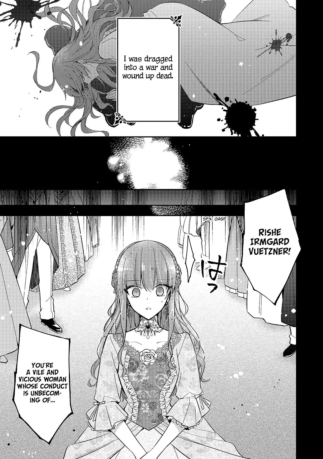 The Villainess Wants to Enjoy a Carefree Married Life in a Former Enemy Country in Her Seventh Loop! - Chapter 1 - Page 8
