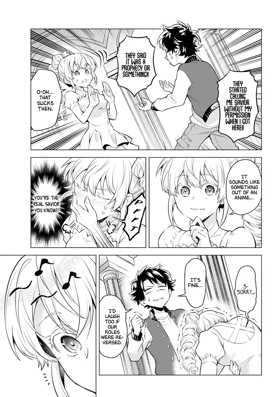 Transferred to another world, but I'm saving the world of an Otome game!? - Chapter 23 - Page 17