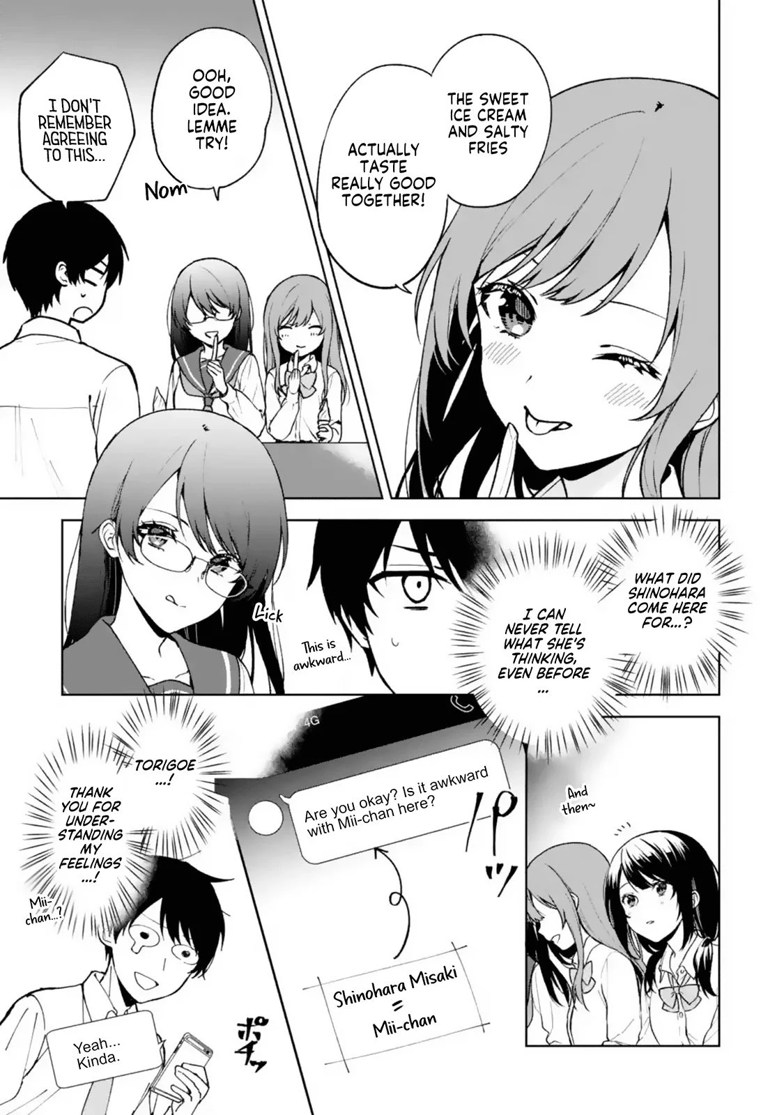 When I Rescued a Beautiful Girl Who Was About to Be Molested, It Was My Childhood Friend Sitting Next to Me - Chapter 29 - Page 8