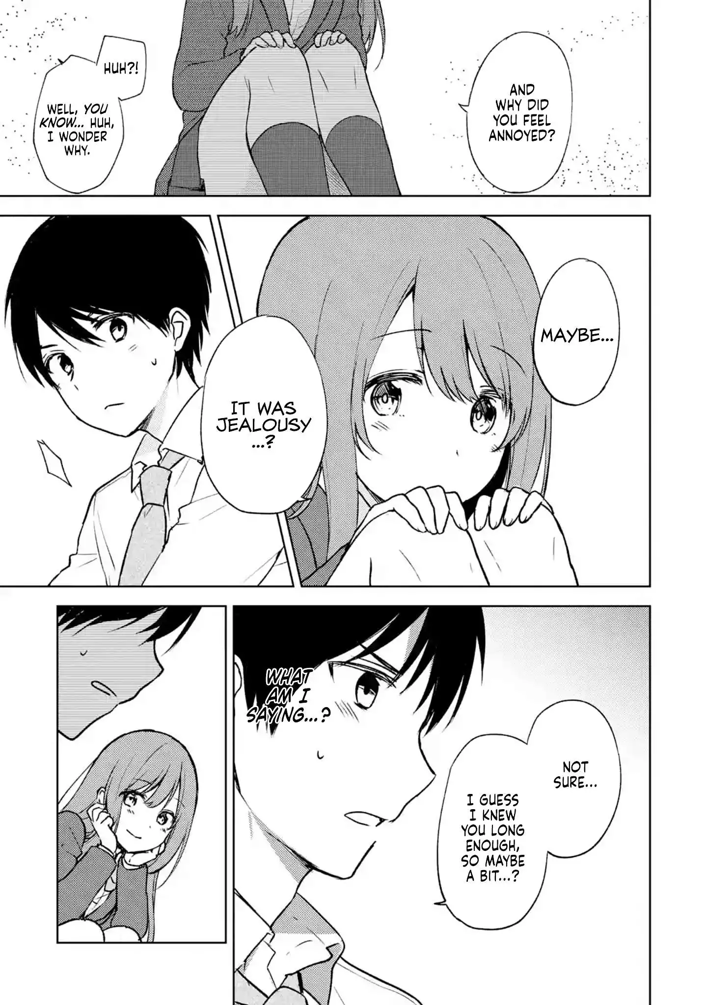 When I Rescued a Beautiful Girl Who Was About to Be Molested, It Was My Childhood Friend Sitting Next to Me - Chapter 9 - Page 9